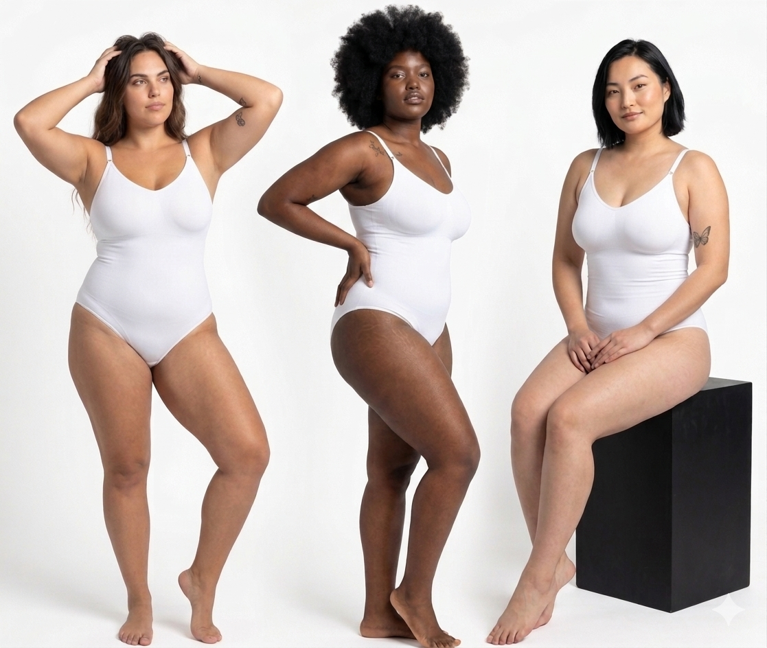 Pack x3 body liso